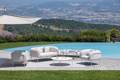Lipari Gartenlounge Set Stahl 10