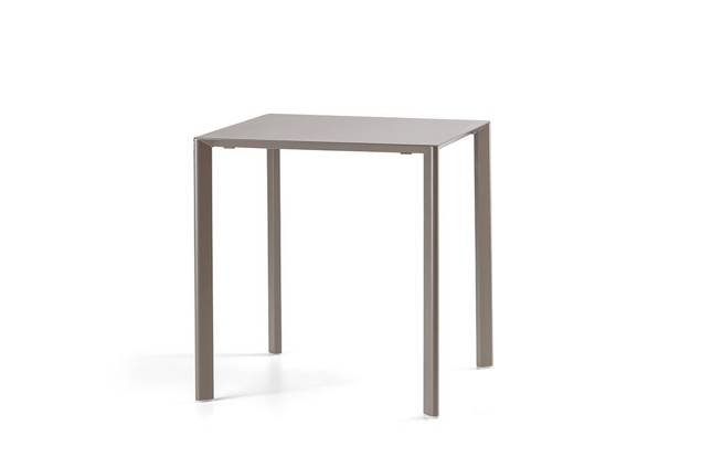Livigno Gartentisch Stahl 70x70 cm