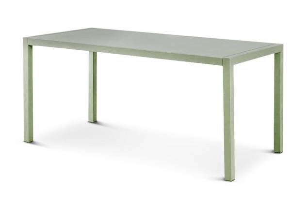 Locarno Table de jardin acier 140x80 cm
