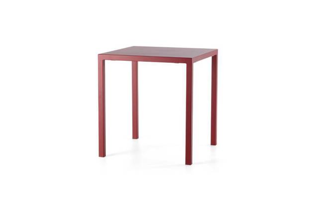 Locarno Table de jardin acier 70x70 cm