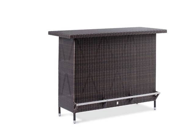 Lugano Bartheke Rattan 151x60 cm
