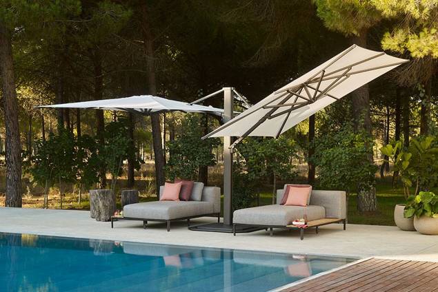 Madalena Sonnenschirm quadratisch 4