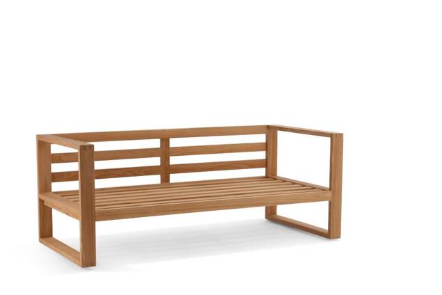 Madeira 2er Loungebank Teak Holz