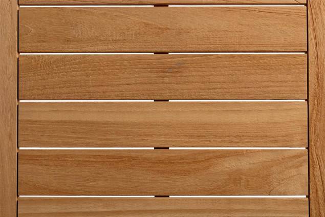 Madeira 2er Loungebank Teak Holz 1