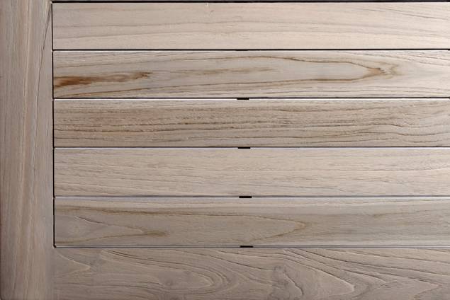 Madeira Gartentisch Teak Holz 100x100 cm 1