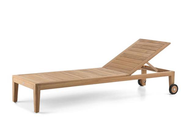 Madeira Chaise longue bois