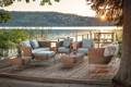 Madonna II 3er Loungebank Rattan 7