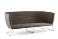 Madonna II 3er Loungebank Rattan 1