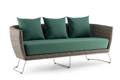 Madonna II 3er Loungebank Rattan 2