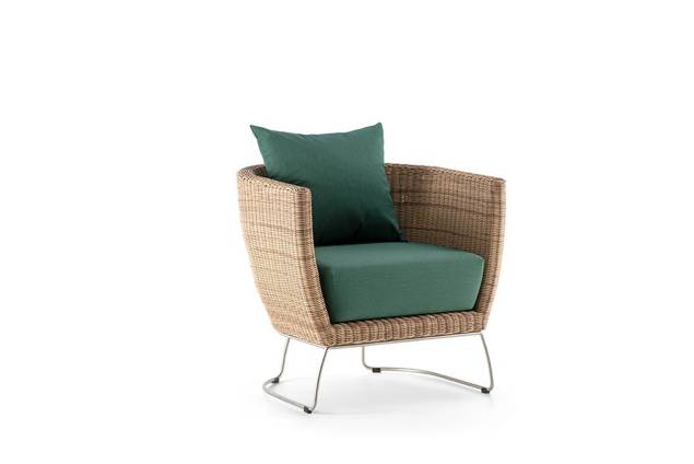 Madonna II Loungesessel Rattan 1