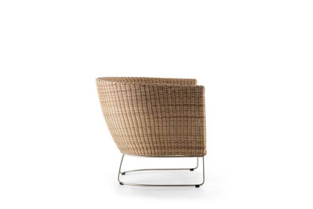 Madonna II Loungesessel Rattan 2