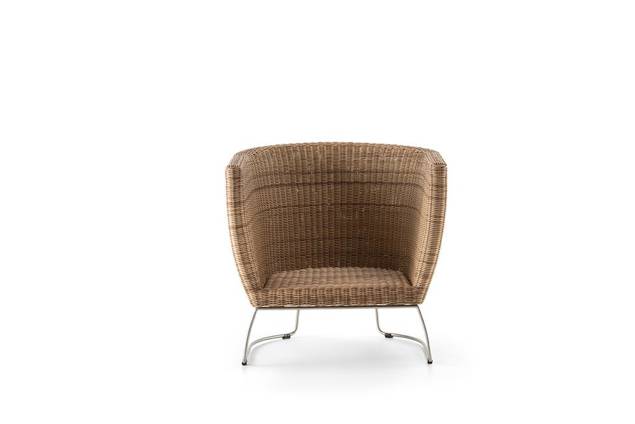 Madonna II Loungesessel Rattan 4