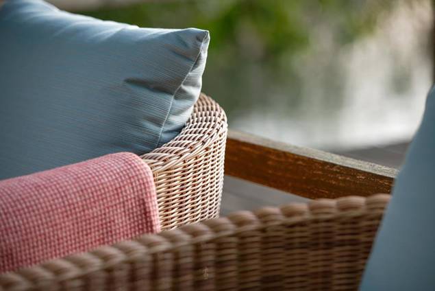 Madonna II Loungesessel Rattan 8