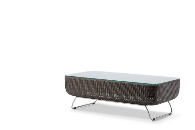Madonna II Loungetisch Rattan