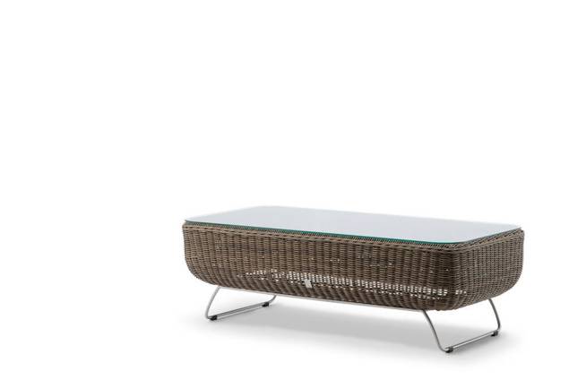 Madonna II Loungetisch Rattan