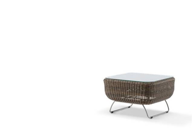 Madonna II Loungetisch Rattan