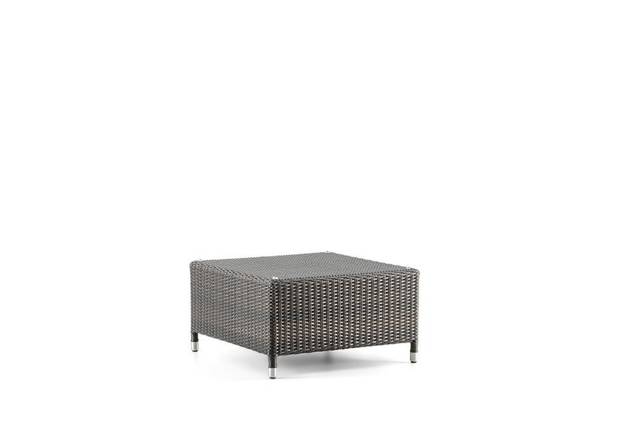 Madrid II Loungehocker Rattan 1