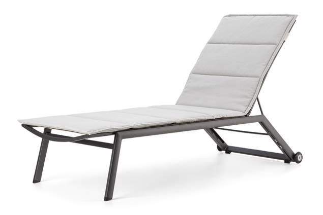 Malaga Chaise longue aluminium 1