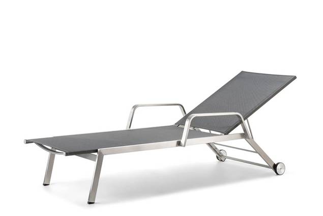 Malaga Liegestuhl Edelstahl 3