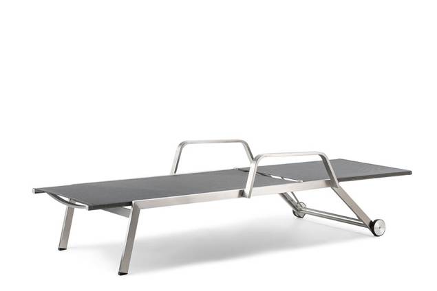 Malaga Liegestuhl Edelstahl 5