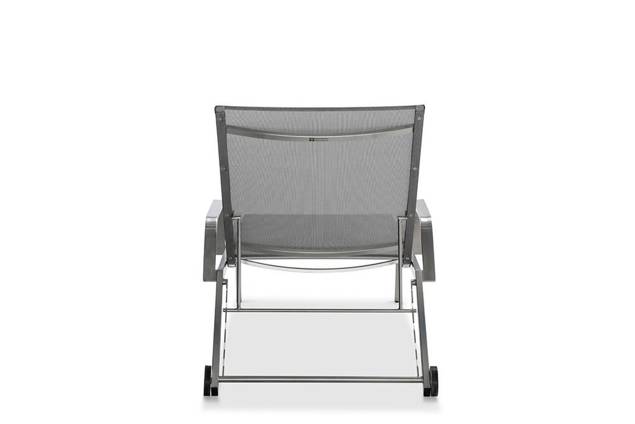 Malaga Liegestuhl Edelstahl 7