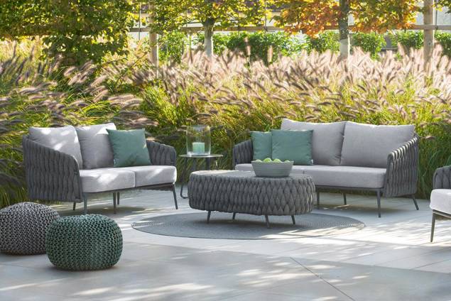 Mali Gartenlounge Set Aluminium 18