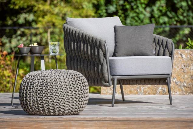 Mali Fauteuil lounge aluminium 5