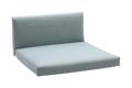 Malmö Banc lounge 3 places aluminium 9