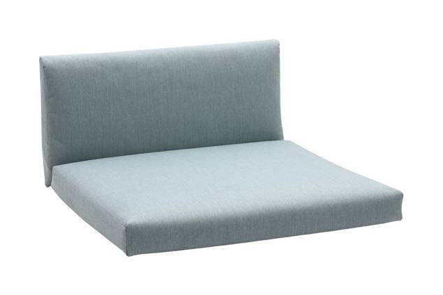 Malmö Banc lounge 3 places aluminium 9