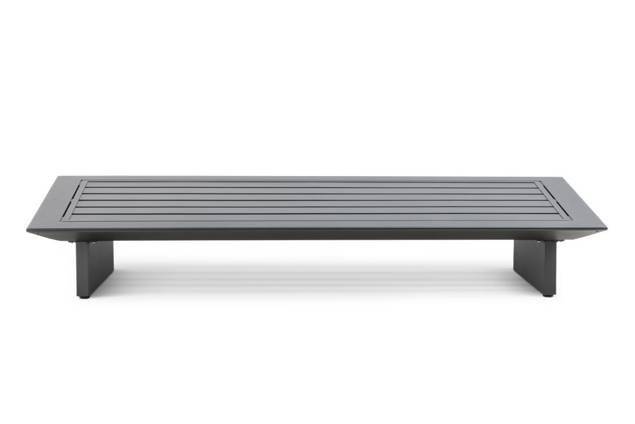 Manhattan Banc lounge 2 places aluminium 2