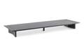 Manhattan 3er Loungebank Aluminium 1