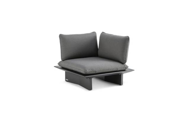 Manhattan Loungeecke Aluminium 1