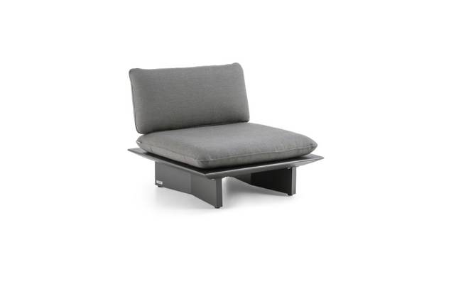 Manhattan Fauteuil lounge aluminium 1