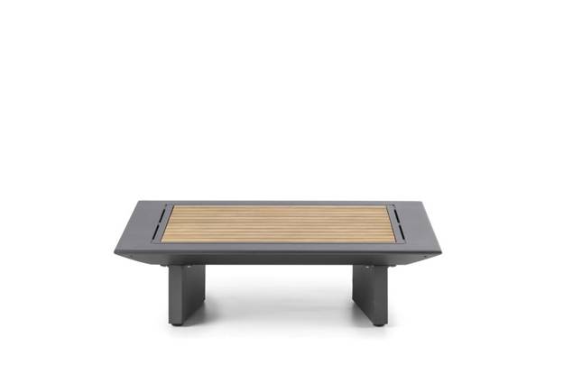 Manhattan Table de salon aluminium 66x66 cm 3