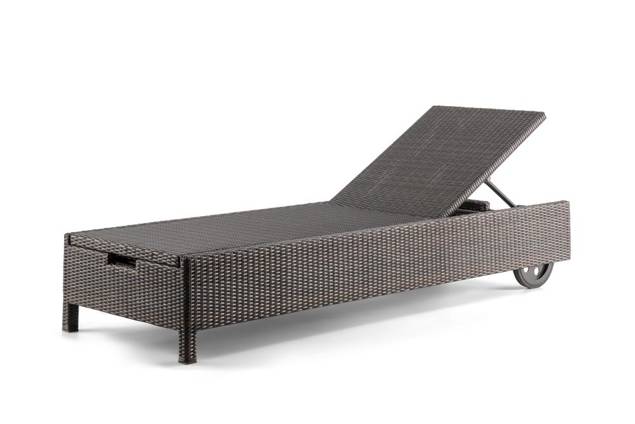 Maxime II Liegestuhl Kunststoff