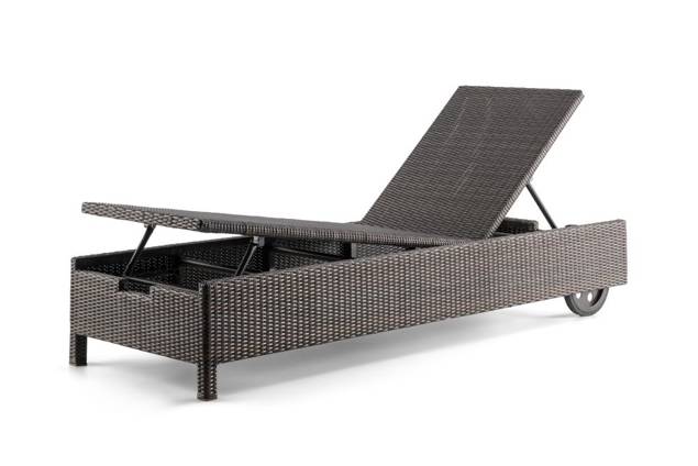 Maxime II Liegestuhl Kunststoff 4