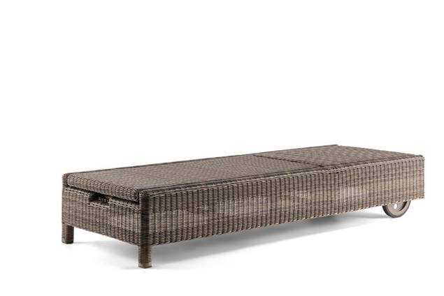 Maxime II Liegestuhl Rattan 5
