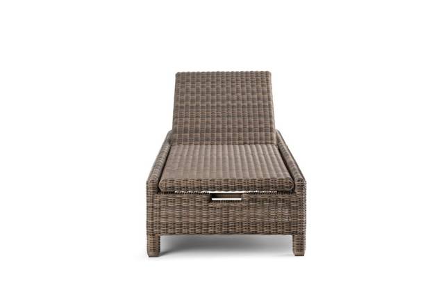 Maxime II Liegestuhl Rattan 8