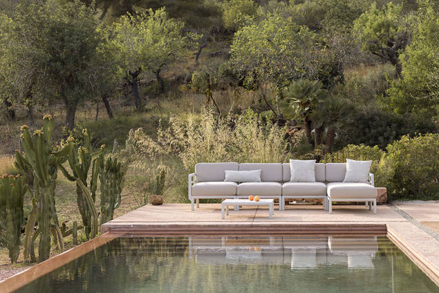 Maximo Set de lounge de jardin synthétique 3