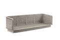 Messina Banc lounge 3 places aluminium 6