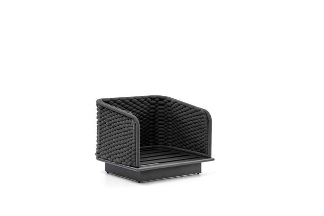 Messina Loungesessel Aluminium 5