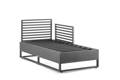 Miami Chaise Longue Aluminium