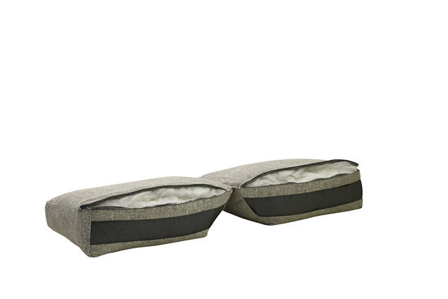 Rubin Angle de lounge acier inoxydable 9