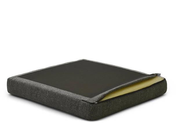 Rubin Banc de lounge 2 places gauche acier inoxydable 16