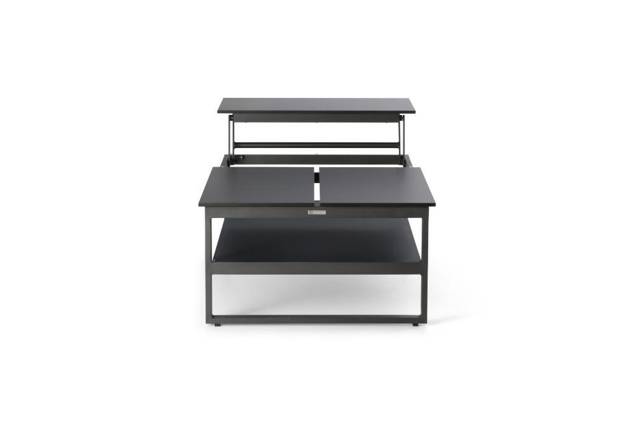 Miami Loungetisch Aluminium 110x80 cm 2