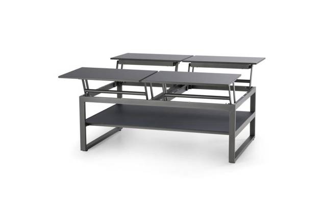 Miami Loungetisch Aluminium 120x80 cm  3