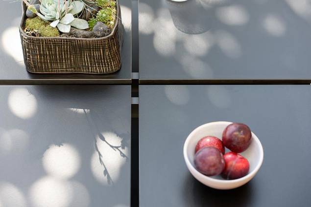 Miami Loungetisch Aluminium 120x80 cm  7