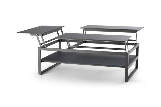 Miami Table de salon aluminium 140x85cm 3