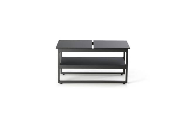 Miami Loungetisch Aluminium 47x85 cm 1