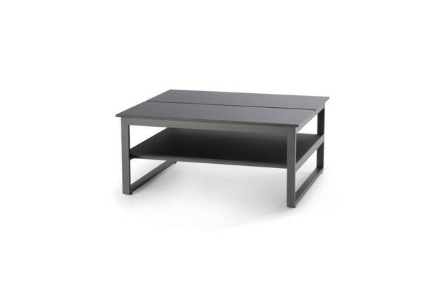 Miami Loungetisch Aluminium